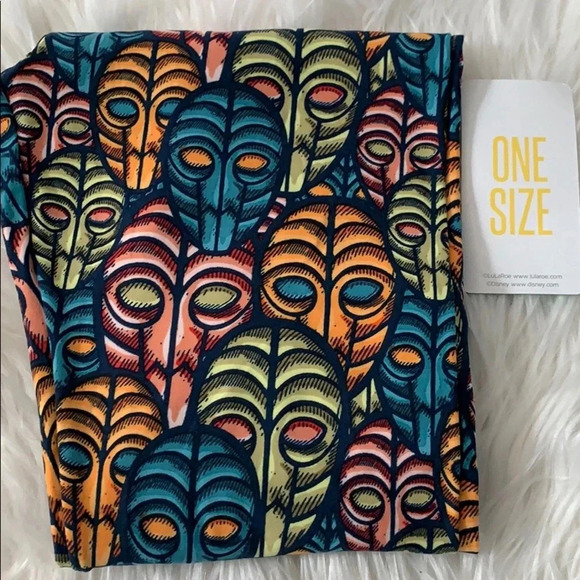 New! Women’s Lularoe Disney Villians multi color legging size OS - Picture 1 of 1